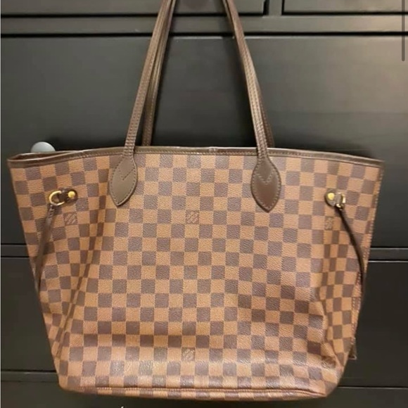 Louis Vuitton Damier Ebene Neverfull MM Authentic - Picture 1 of 8